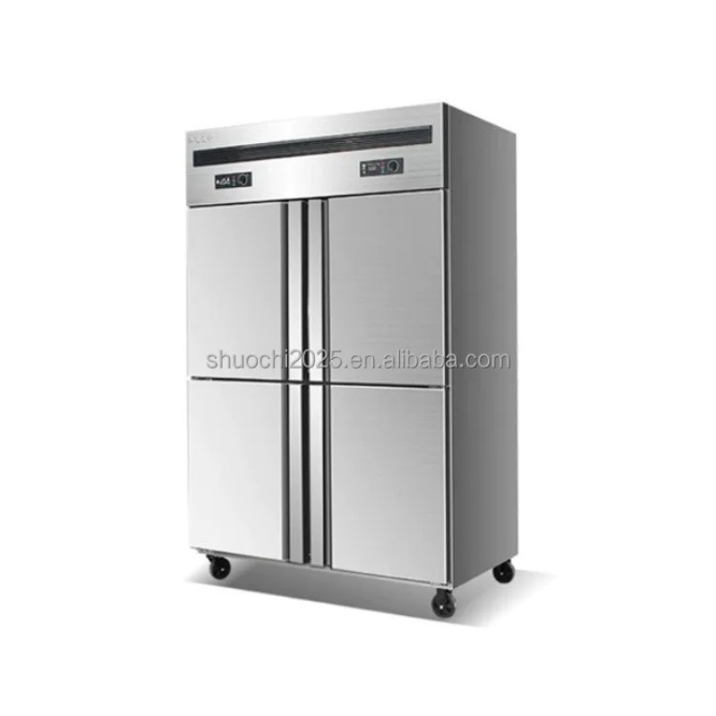 Kitchen Appliances Refrigerators - ตู้เย็นเชิงพาณิชย์คุณภาพดีที่สุด ราคาโรงงานถูก ตู้เย็นสี่ประตูสำหรับครัวเชิงพาณิชย์ ตู้เย็นสำหรับร้านอาหาร
