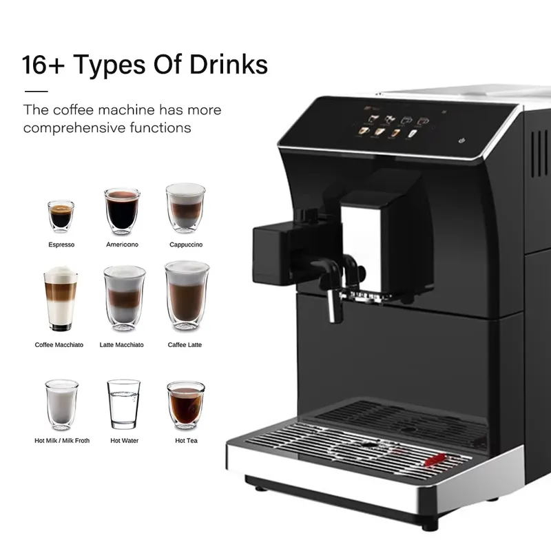 Kitchen Appliances To Gift - เครื่องชงกาแฟเอสเพรสโซ Nespresso หน้าจอสัมผัสอัจฉริยะ พร้อมเครื่องทำฟองนมอัตโนมัติ เหมาะสำหรับใช้ในบ้าน สำนักงาน