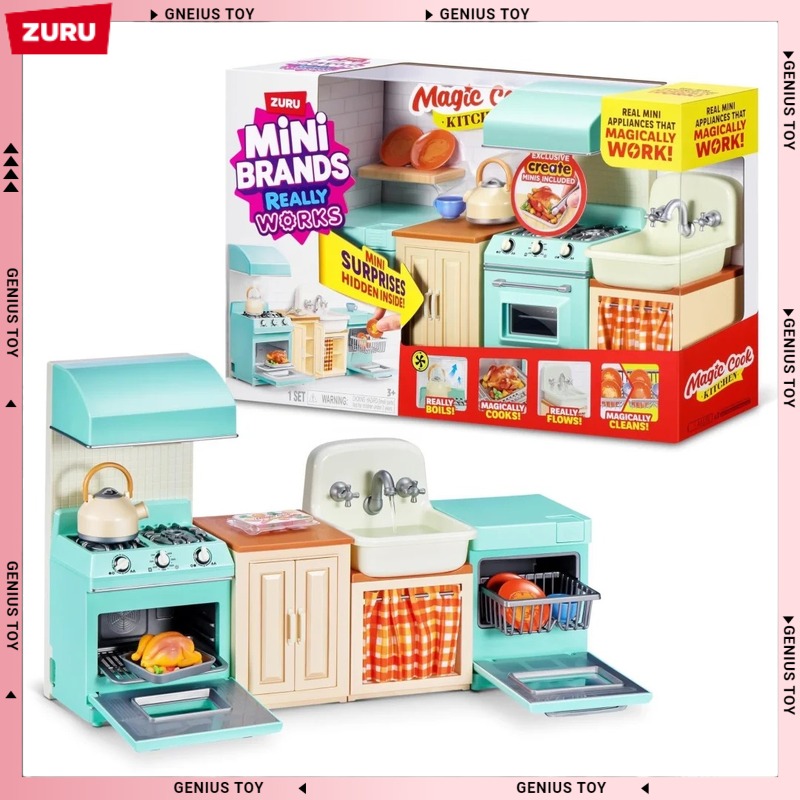 Kitchen Appliances Set - ชุดครัวมินิแบรนด์ส์ ซูรู เมจิก คุก คิทเช่น ซัพไพรส์