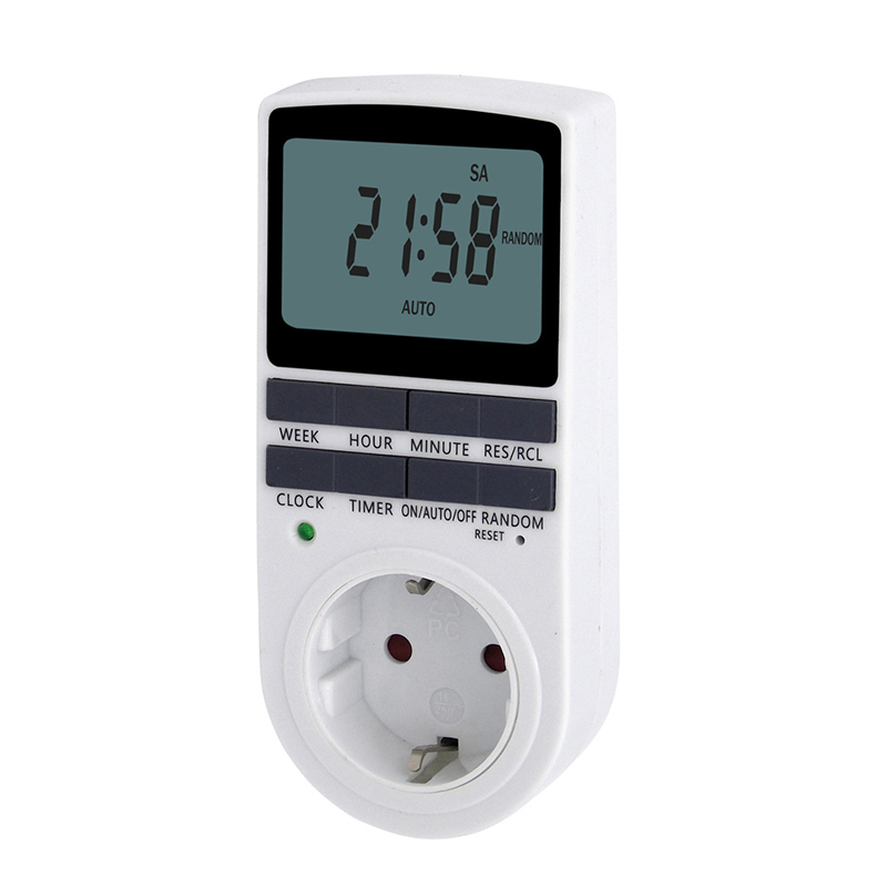 Kitchen Appliances Uk - Digital Timer Switch อิเล็กทรอนิกส์ 12/24 ชั่วโมง