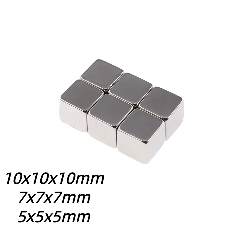 Kitchen Appliances Refrigerators - แม่เหล็กสี่เหลี่ยม 5x5x5/7x7x7/10x10x10 มม. แม่เหล็กรูปทรงลูกบาศก์ DIY แม่เหล็กสำหรับจัดระเบียบห้องครัว