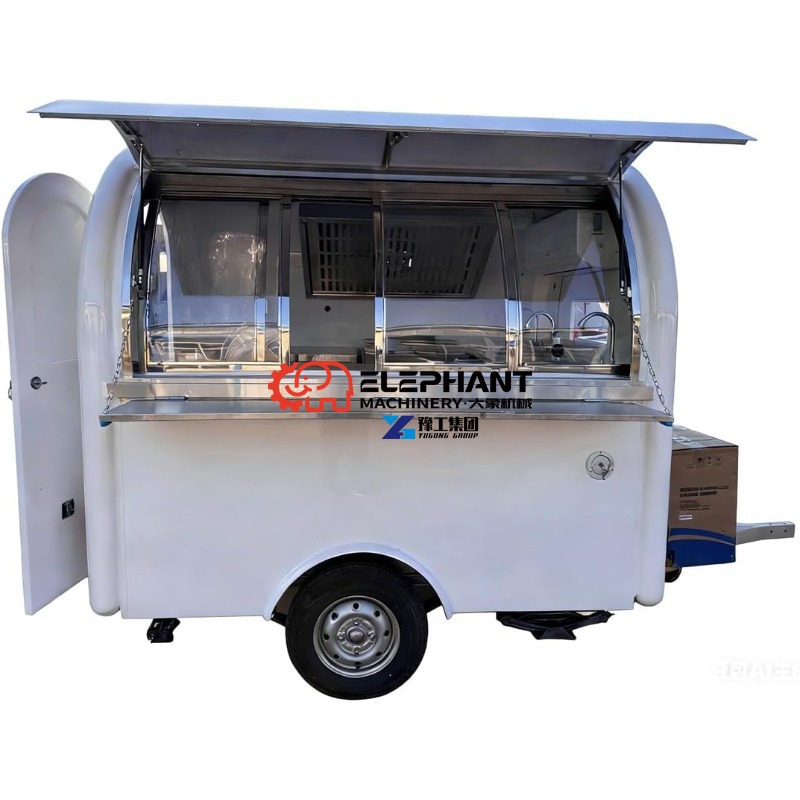 Kitchen Appliances In Sale - รถพ่วงขายอาหาร, รถพ่วงครัวเคลื่อนที่พร้อมอุปกรณ์เชิงพาณิชย์, รถบรรทุกอาหารสแตนเลสสั่งทำพิเศษ