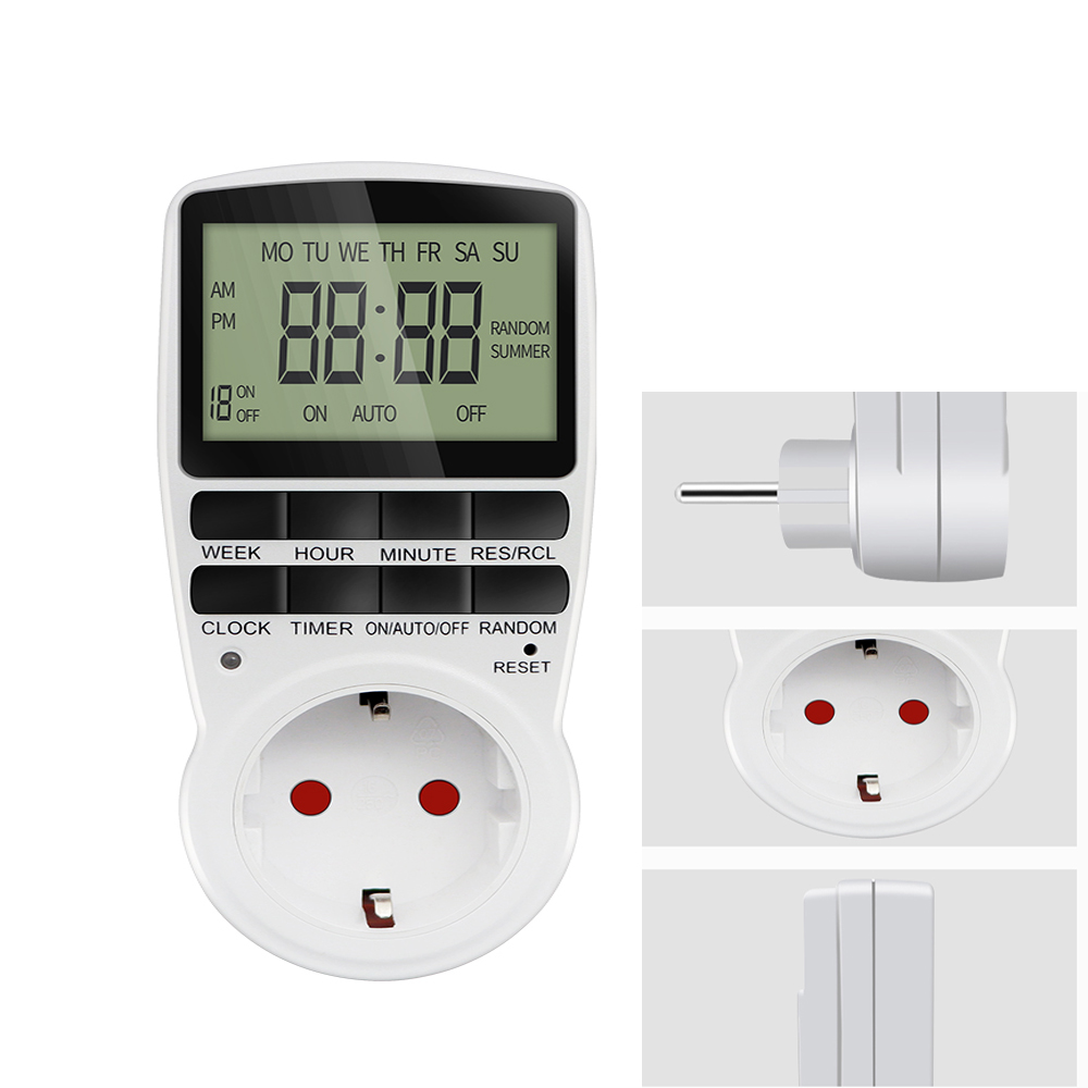 Kitchen Appliances Uk - Digital Timer Switch อิเล็กทรอนิกส์ 12/24 ชั่วโมง