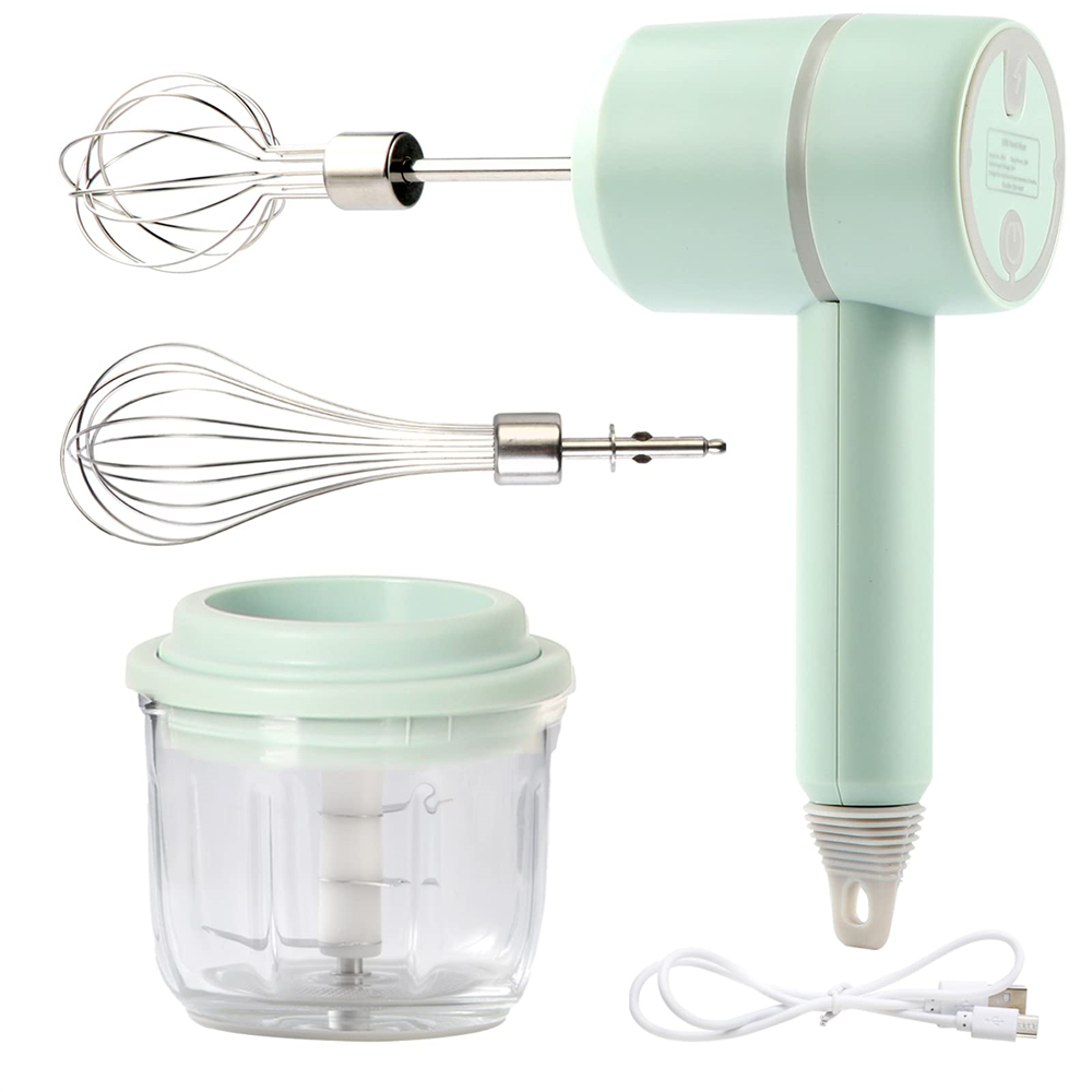Fondue Set Electric - เครื่องปั่นแบบพกพาเครื่องผสมเครื่องมือห้องครัวเครื่องผสมอาหารไฟฟ้าชุดเครื่องตีฟองนมไข่ Beater เค้กเบเกอรี่เครื่องผสมนวด