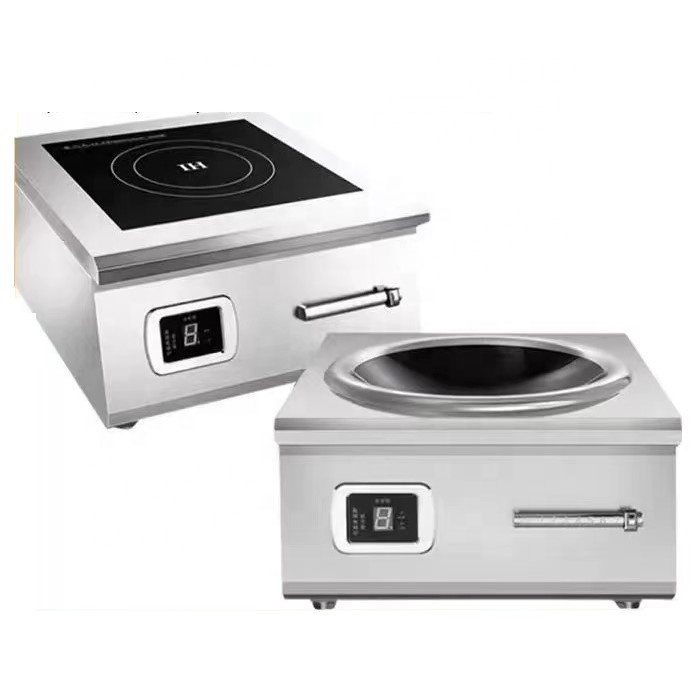 Wok Electric Flat - เตาแม่เหล็กไฟฟ้ากำลังสูง 5 กิโลวัตต์ สำหรับทำอาหาร 8 กิโลวัตต์