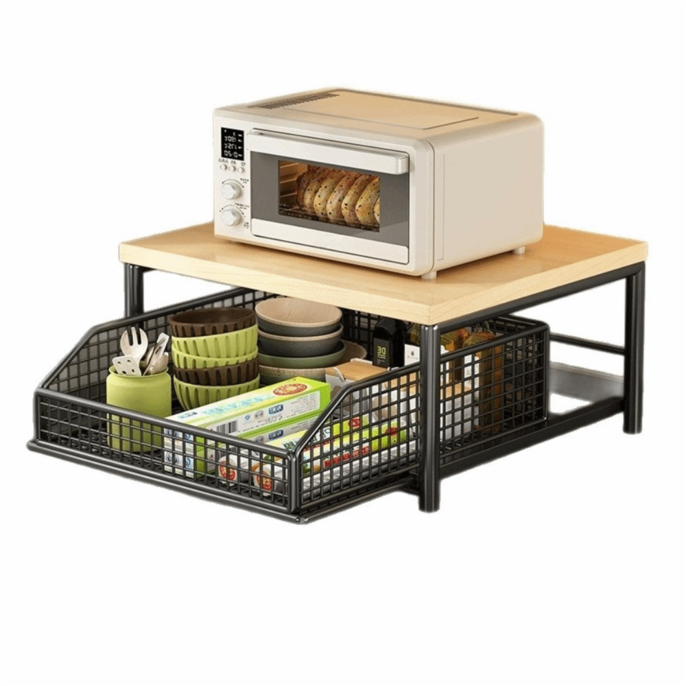 ชั้นวางไมโครเวฟอเนกประสงค์พร้อ - Kitchen Appliances Countertop บทวิจารณ์และราคา
