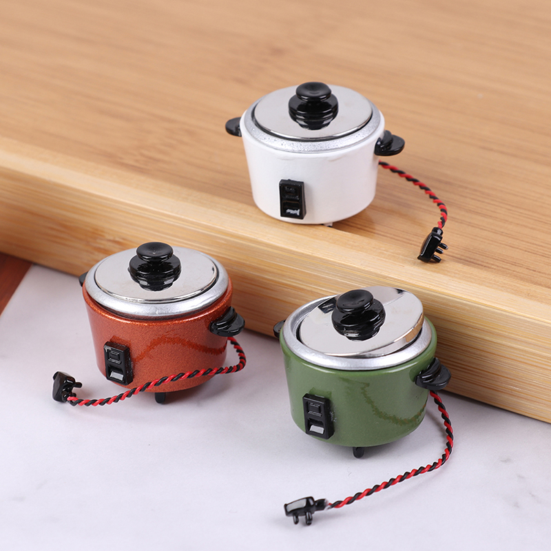 หม้อหุงข้าวจิ๋วจำลองขนาด 1/12  - Kitchen Appliances To Gift บทวิจารณ์และราคา