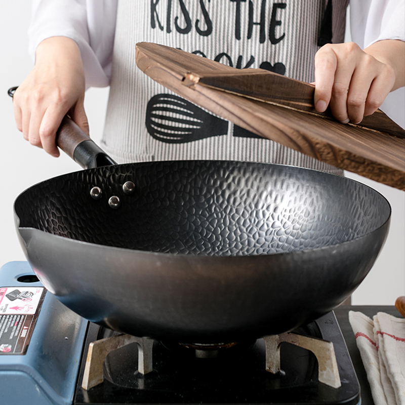 กระทะเหล็กคาร์บอน 32 ซม.ผัดชุด - Wok Electric Flat บทวิจารณ์และราคา