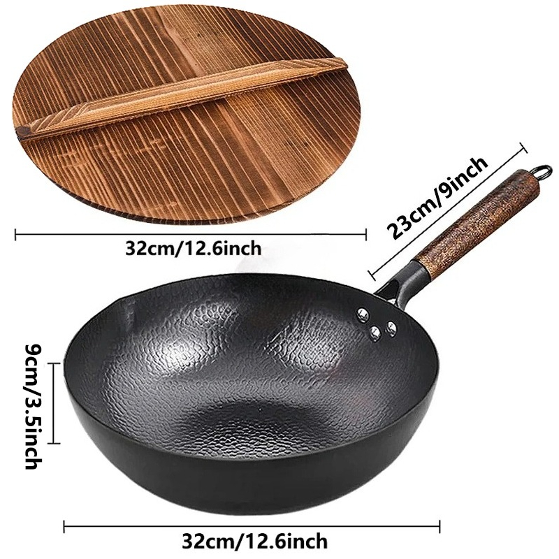 กระทะเหล็กคาร์บอน 32 ซม. พร้อม - Wok Electric Flat บทวิจารณ์และราคา