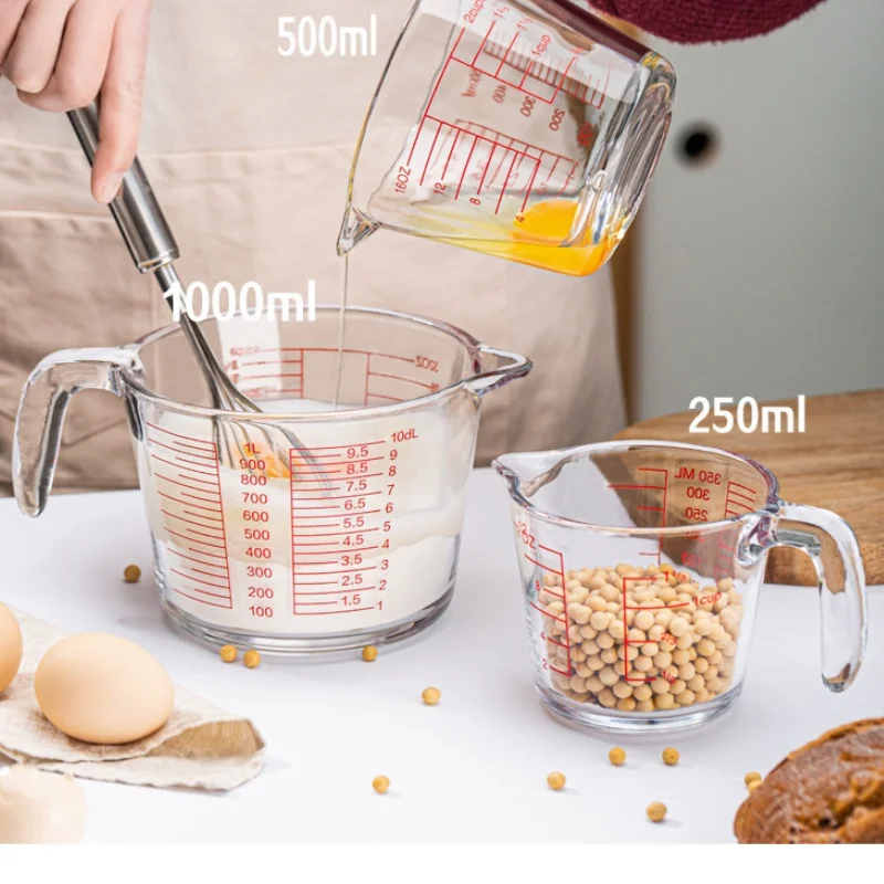 ถ้วยตวงแก้ว 2/4 ถ้วยสําหรับอบแ - Kitchen Appliances Refrigerators บทวิจารณ์และราคา