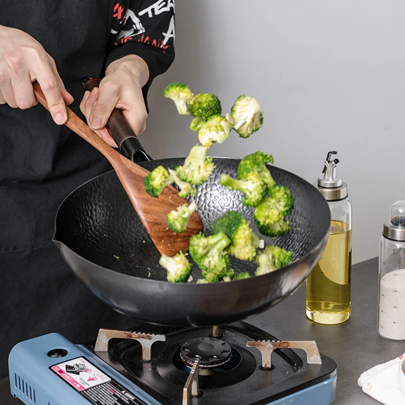 กระทะเหล็กคาร์บอนขนาด 32 ซม. ช - Wok Electric Flat บทวิจารณ์และราคา
