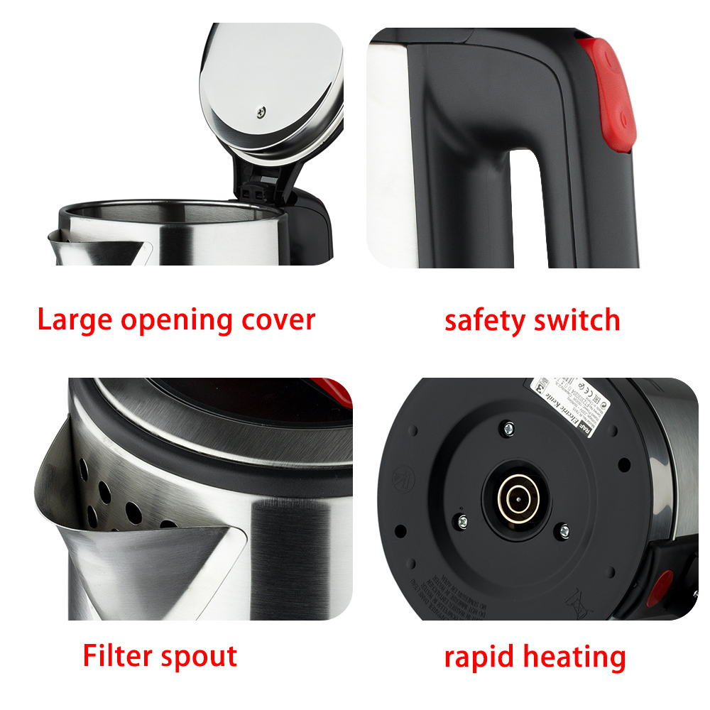2.กาต้มน้ำสแตนเลส teko listrik - Kitchen Appliances To Gift บทวิจารณ์และราคา