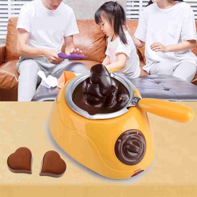 ชุดหม้อละลายช็อกโกแลต DIY เครื - Fondue Set Electric บทวิจารณ์และราคา