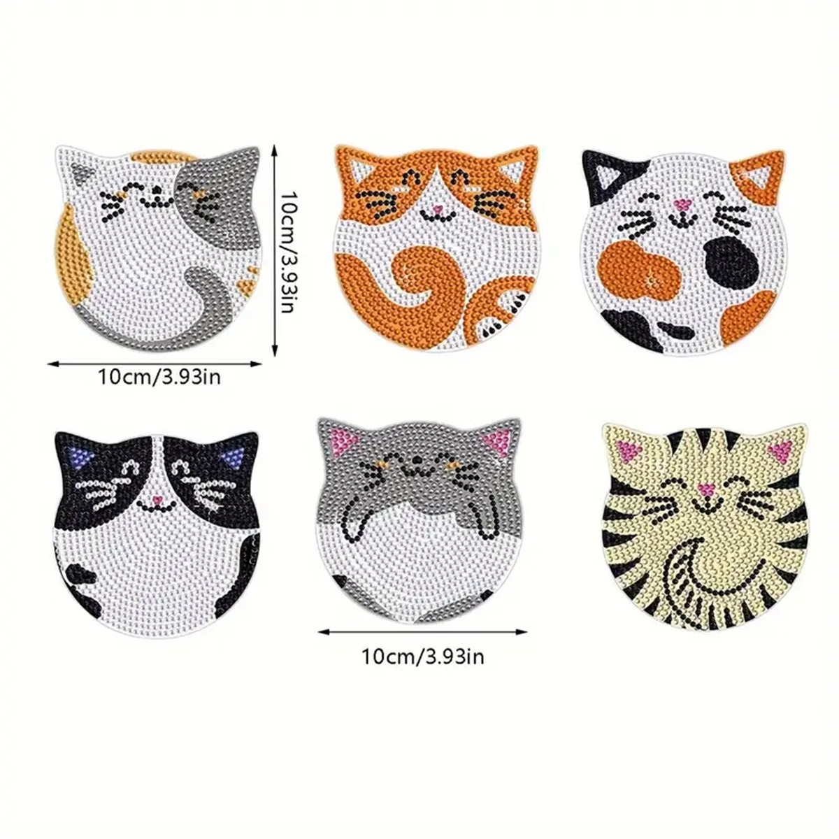 6 ชิ้น/เซ็ต DIY Cat Rhinestone - Kitchen Appliances Set บทวิจารณ์และราคา