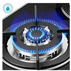 เตาแก๊สแบบฝัง 5 หัวเตา ใช้แก๊ส - Kitchen Appliances In Sale บทวิจารณ์และราคา