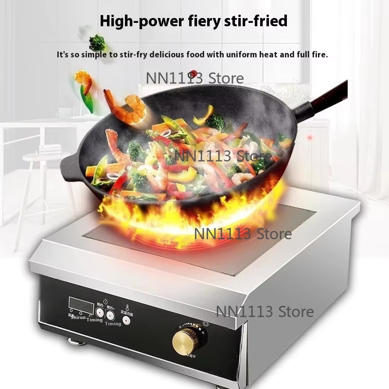 เตาแม่เหล็กไฟฟ้ากำลังสูงแบบตั้ - Wok Electric Flat บทวิจารณ์และราคา