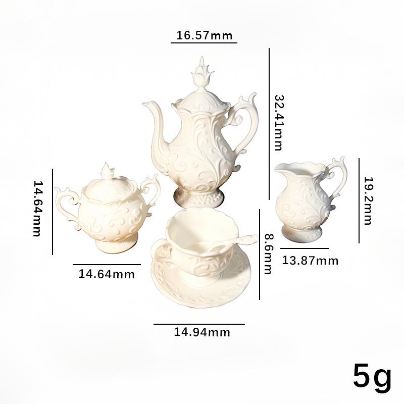 1 ชุดจำลองจานลายดอกไม้ขนาดเล็ก - Kitchen Appliances Set บทวิจารณ์และราคา