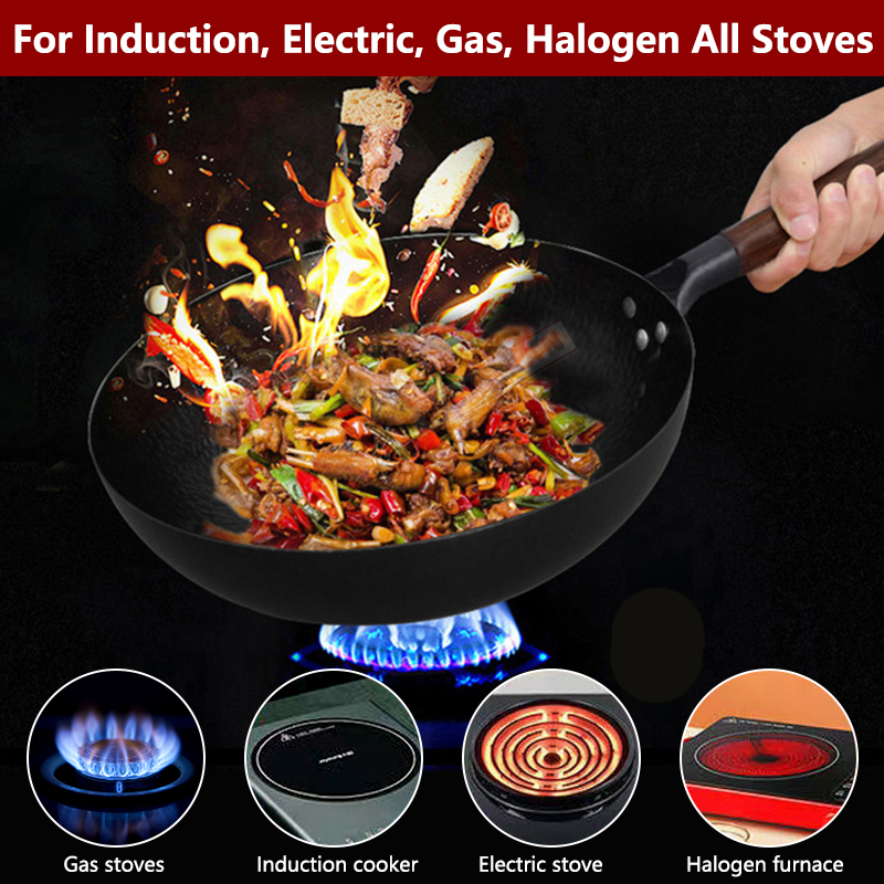 กระทะเหล็กคาร์บอน 32 ซม. พร้อม - Wok Electric Flat บทวิจารณ์และราคา