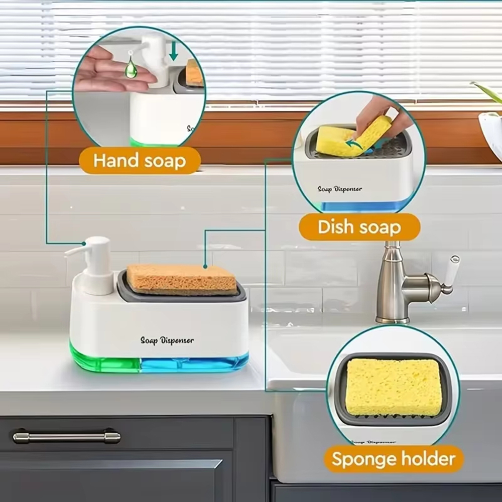 ชุดจ่ายสบู่ล้างมือและล้างจาน 3 - Kitchen Appliances Set บทวิจารณ์และราคา