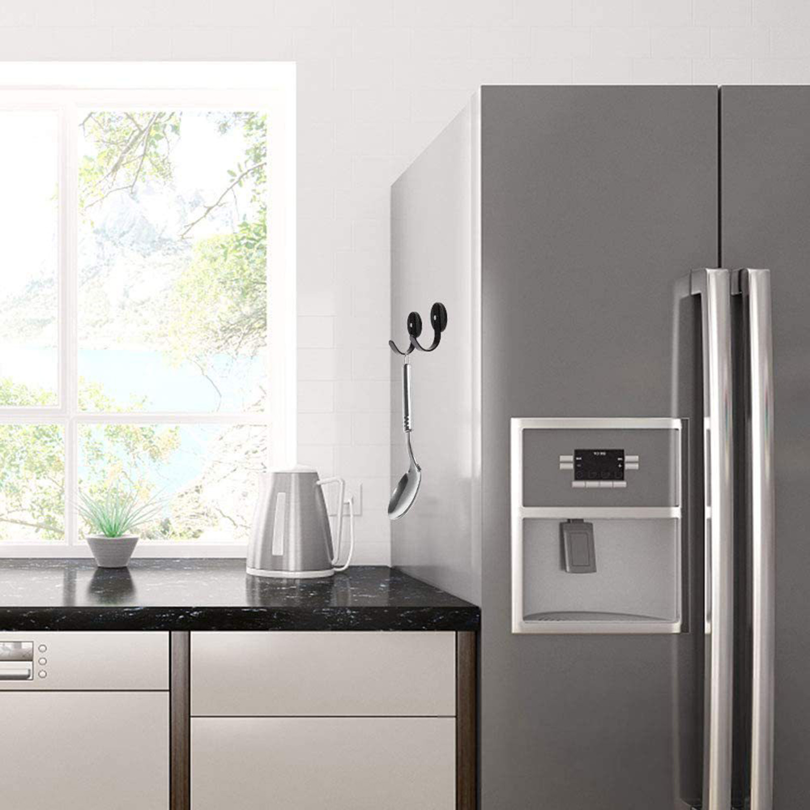 ตะขอแขวนผ้าขนหนูแม่เหล็กแรงสูง - Kitchen Appliances Refrigerators บทวิจารณ์และราคา