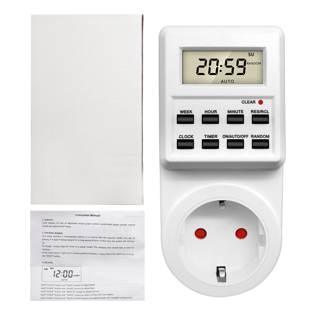 TM03 Digital Timer Switch Sock - Kitchen Appliances Uk บทวิจารณ์และราคา