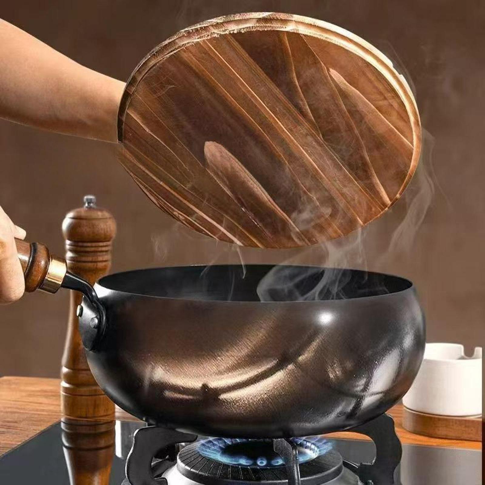 24 ซม.กระทะเหล็กกระทะผัดชุดพร้ - Wok Electric Flat บทวิจารณ์และราคา