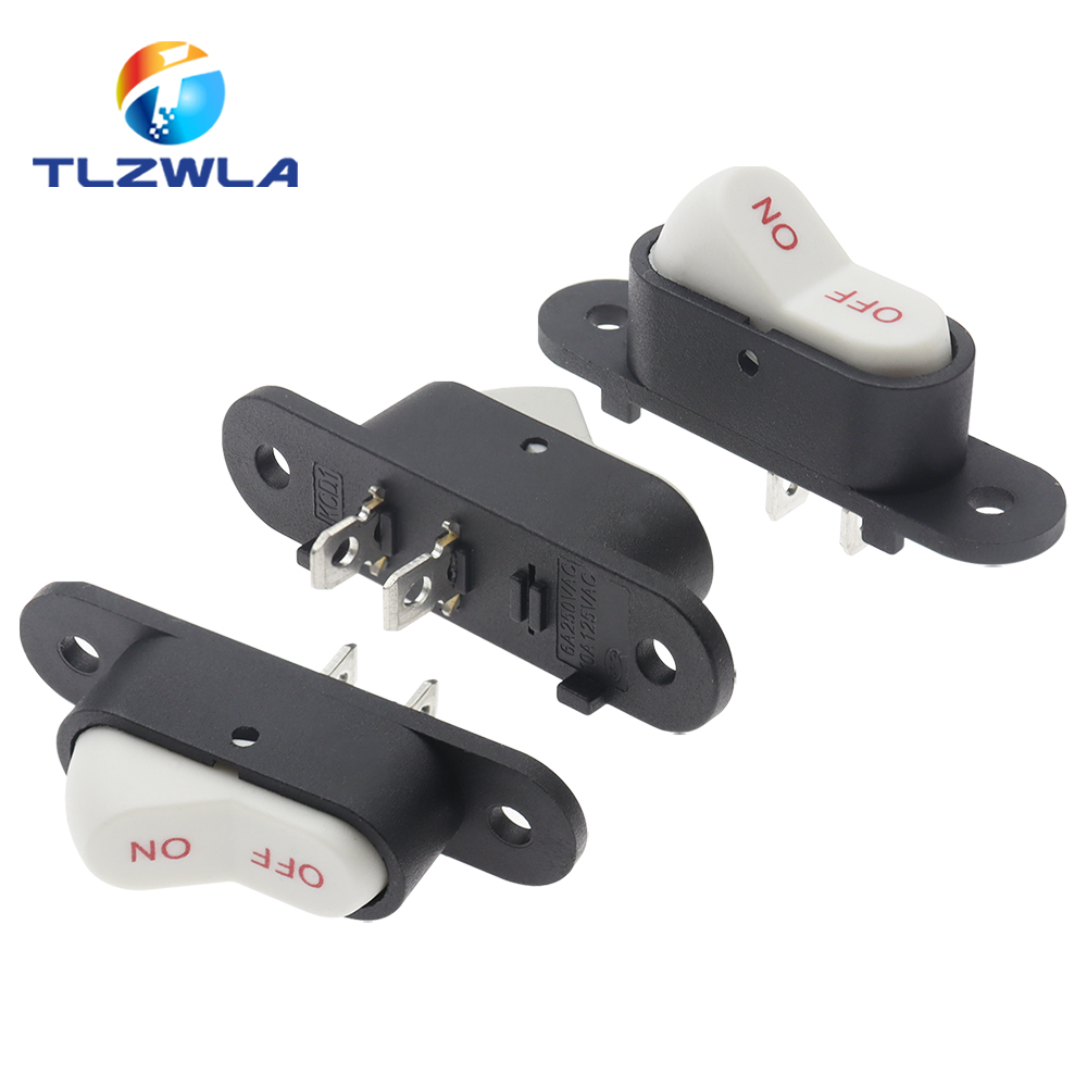 5PCS KCD1 Rocker Switch 6A 250 - Fondue Set Electric บทวิจารณ์และราคา