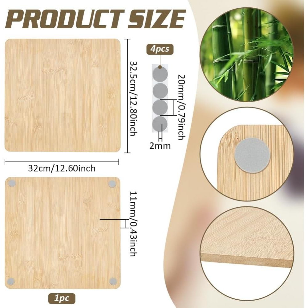 ถาดเลื่อนไม้ไผ่สำหรับเครื่องชง - Kitchen Appliances Countertop บทวิจารณ์และราคา