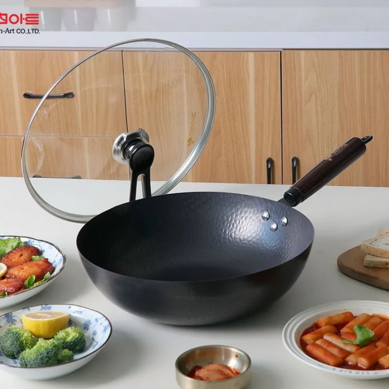 กระทะเหล็กกล้าคาร์บอน 32 ซม. ช - Wok Electric Flat บทวิจารณ์และราคา