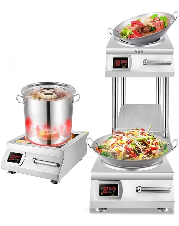 เตาแม่เหล็กไฟฟ้ากำลังสูง 5 กิโ - Wok Electric Flat บทวิจารณ์และราคา